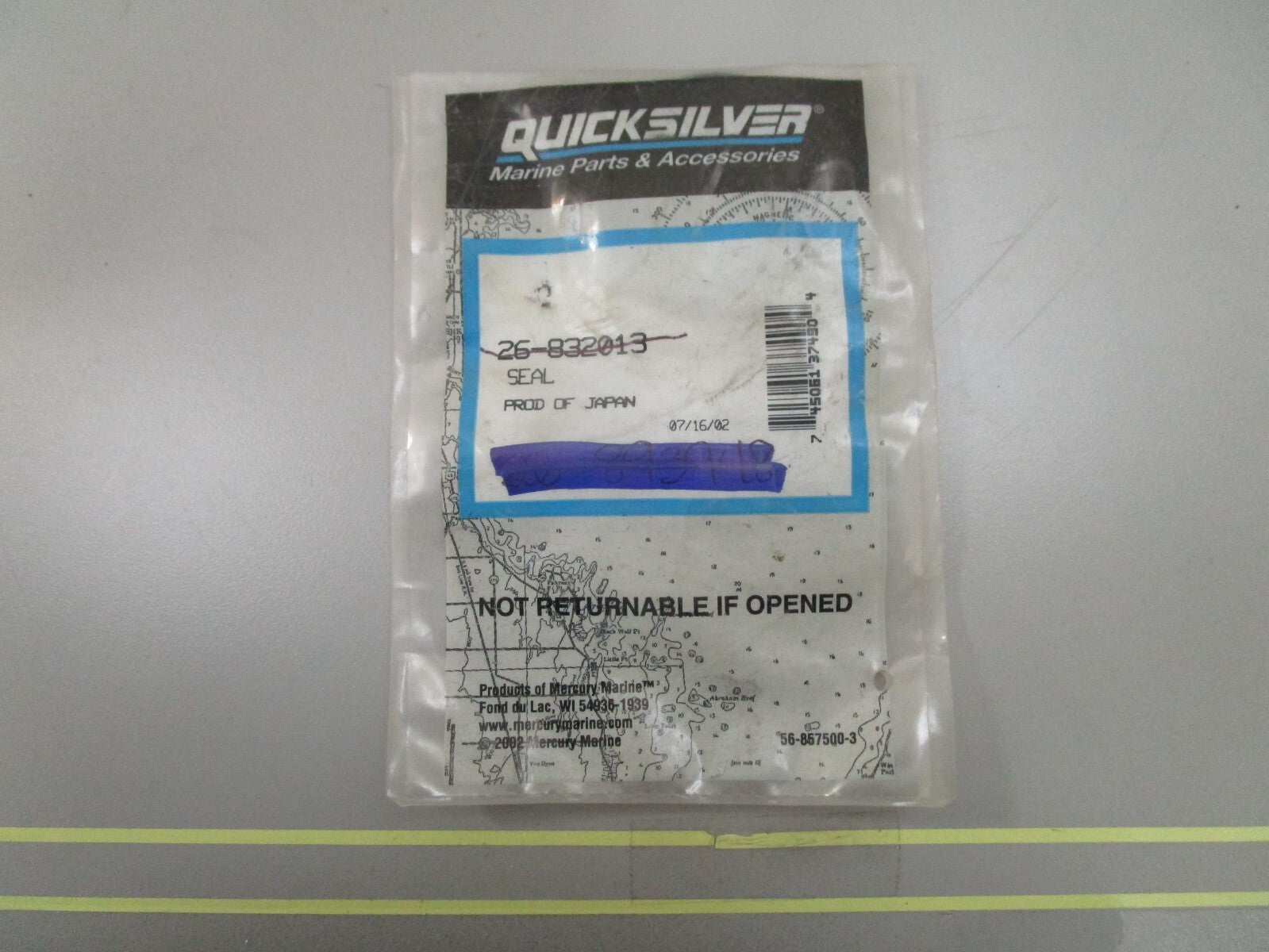 *NEW OEM* 0810 Mercury Quicksilver Seal 26-832013