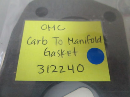*NEW OEM* 0810 OMC Johnson Evinrude Carburetor To Manifold Gasket 312240 0312240
