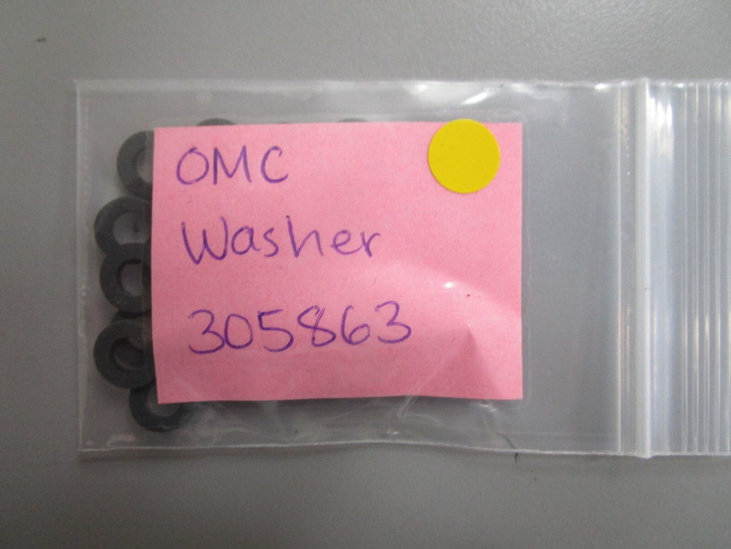 *NEW OEM* (LOT OF 5) 0810 OMC Johnson Evinrude Washer 305863 0305863