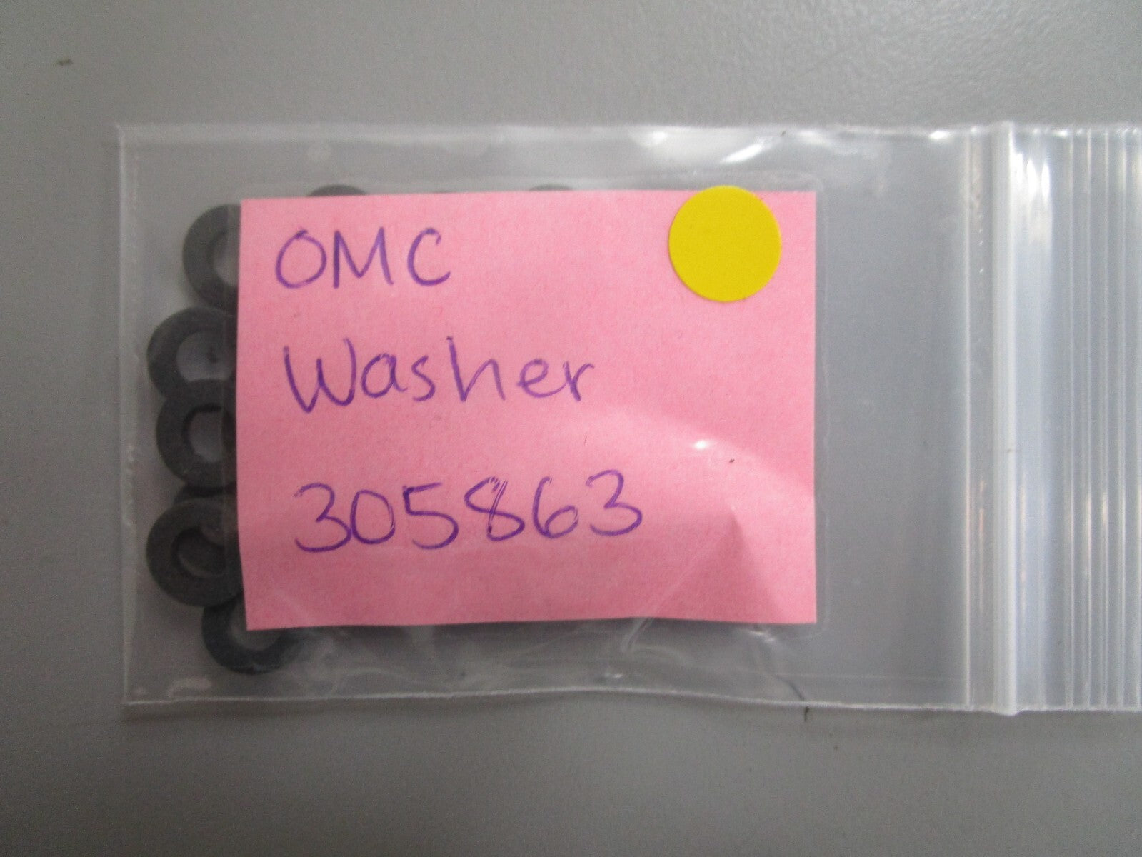 *NEW OEM* (LOT OF 5) 0810 OMC Johnson Evinrude Washer 305863 0305863
