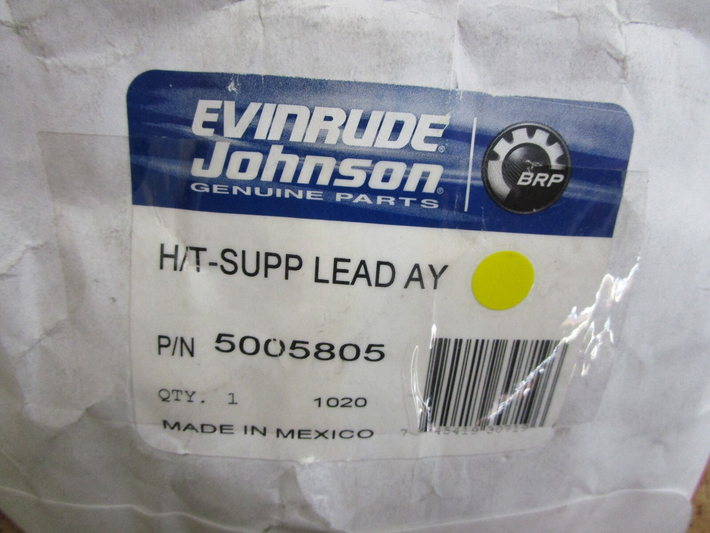 *NEW OEM* 0810 OMC Johnson Evinrude H/T Supply Lead Assembly 5005805