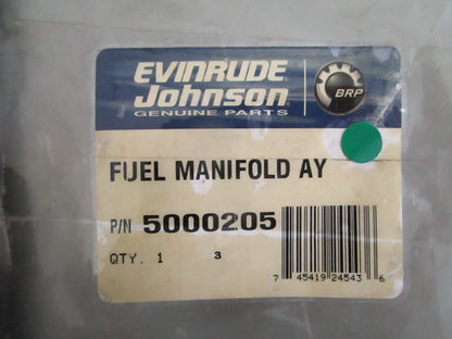 NEW OEM 5000205 OMC Johnson Evinrude Fuel Manifold Assy 0820