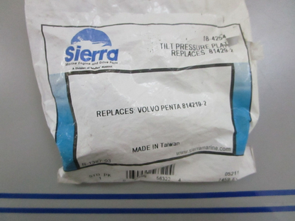 *NEW* 0770 Sierra Tilt Pressure Plate 18-4254 Replaces: Volvo 814219-2