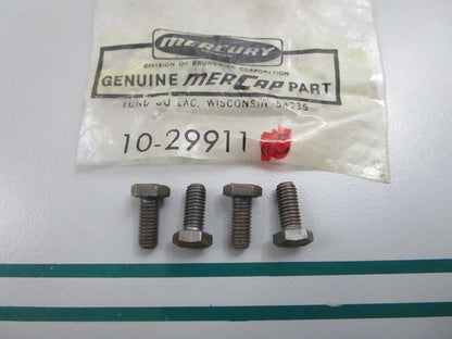 NEW OEM (LOT OF 4) 10-29911 Mercury Quicksilver Screw 0810