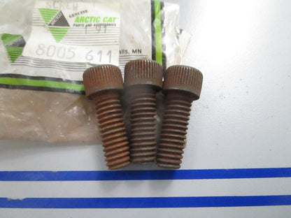 *NEW OEM* (LOT OF 3) 0810 Arctic Cat Cap Screw 3005-611