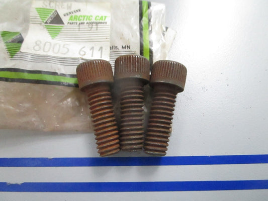 *NEW OEM* (LOT OF 3) 0810 Arctic Cat Cap Screw 3005-611