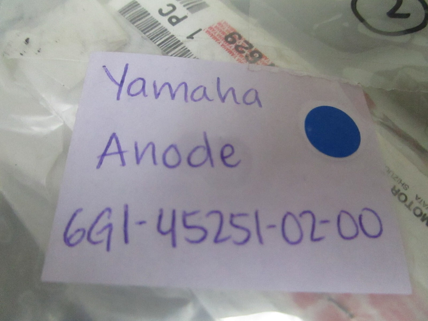 *NEW OEM* 0810 Yamaha Anode 6G1-45251-02-00