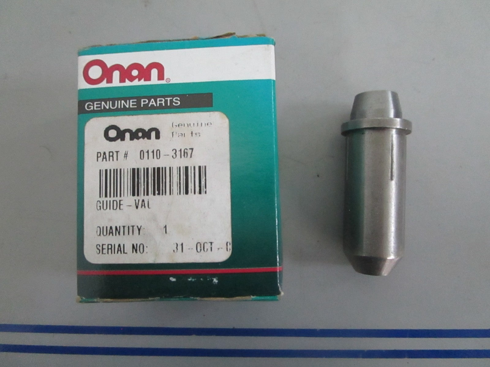 *NEW OEM* 0820 Onan Valve Guide 0110-3167