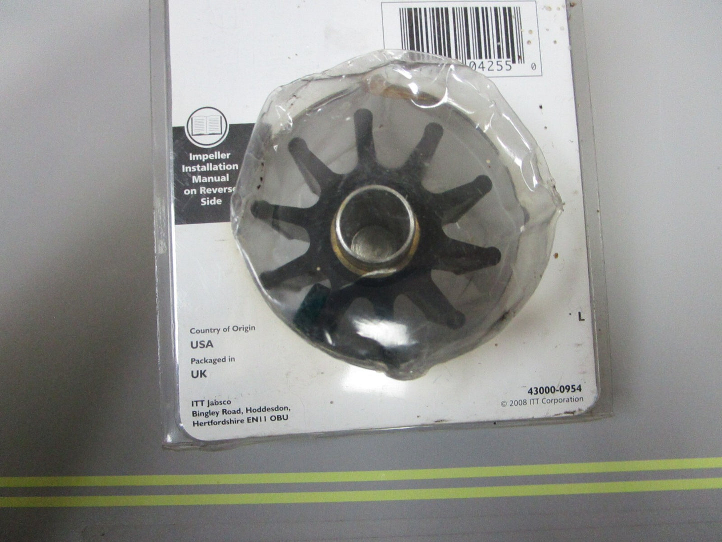 *NEW OEM* 0720 Jabsco Impeller Service Kit Profile Y 90058-0001