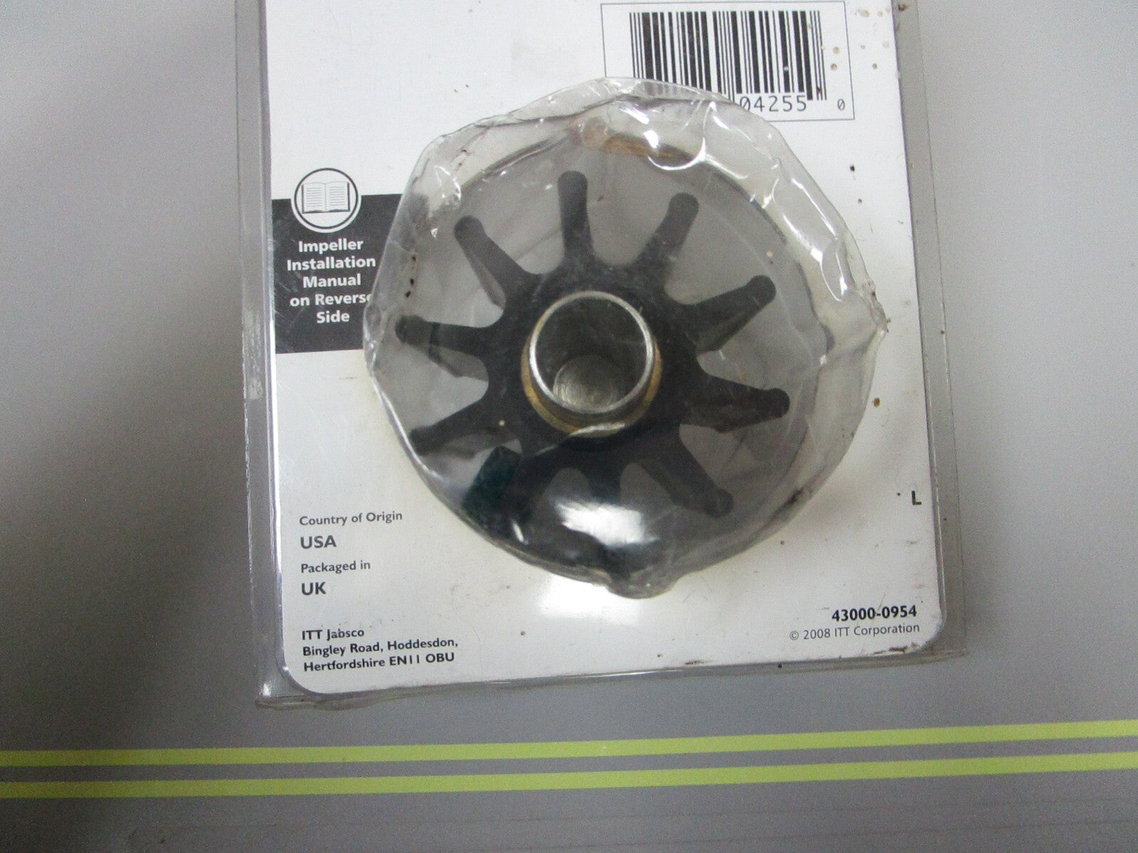 *NEW OEM* 0720 Jabsco Impeller Service Kit Profile Y 90058-0001