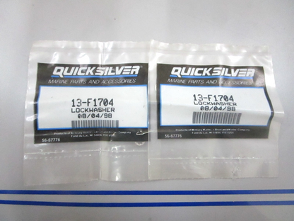 *NEW OEM* (LOT OF 2) 0780 Mercury Quicksilver Lockwasher 13-F1704
