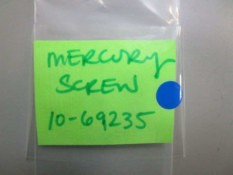 *NEW OEM* (LOT OF 2) 0770 Mercury Quicksilver Screw 10-69235