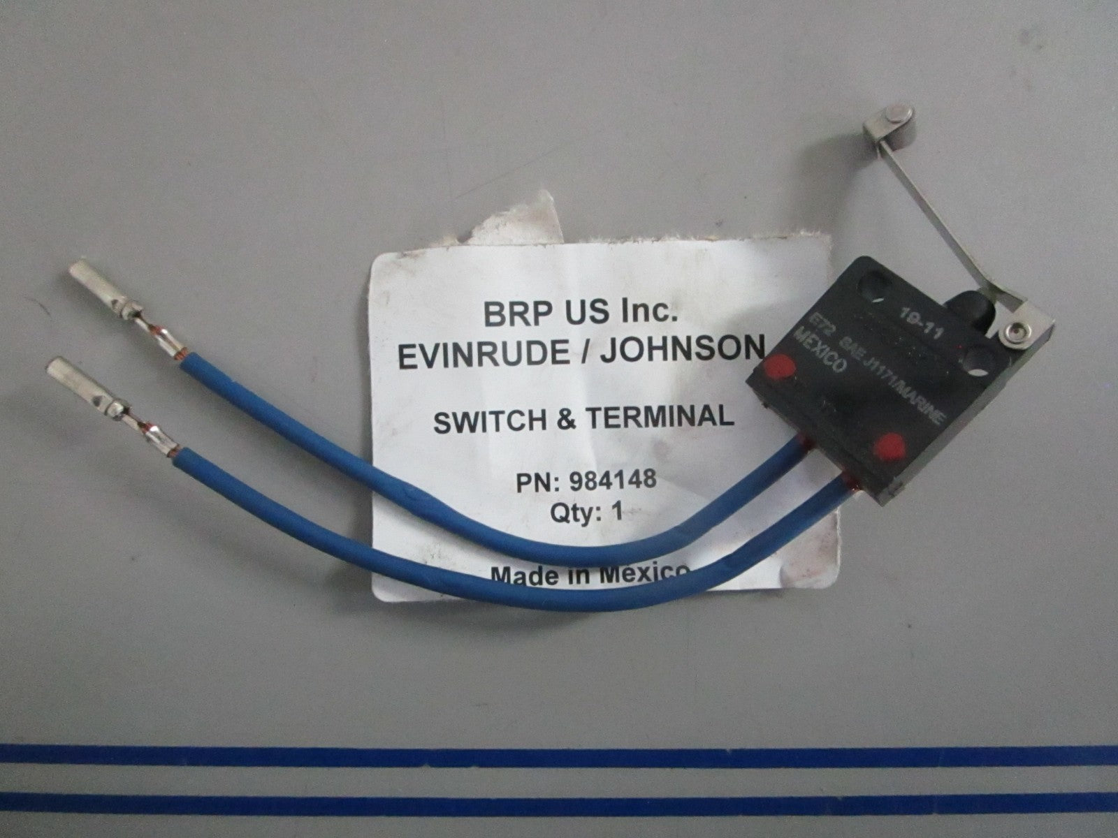 NEW OEM 984148 0984148 OMC Johnson Evinrude Switch & Terminal 0820