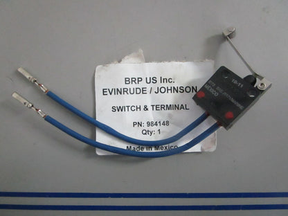 NEW OEM 984148 0984148 OMC Johnson Evinrude Switch & Terminal 0820