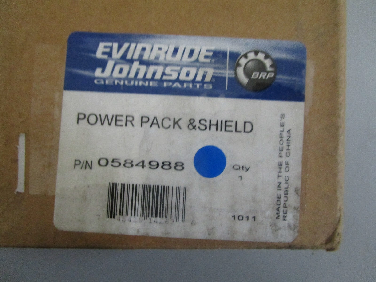 *NEW OEM* 0820 OMC Johnson Evinrude Power Pack & Shield 584988 0584988