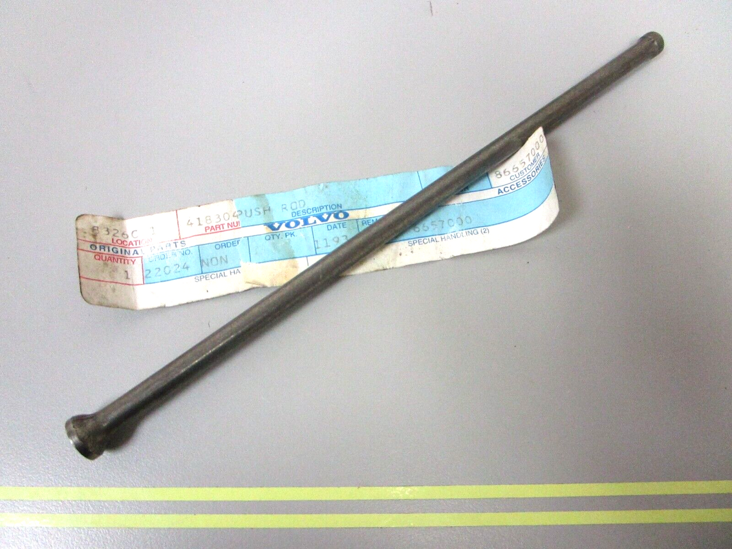 *NEW OEM* 0750 Volvo Penta PUSH ROD 418304