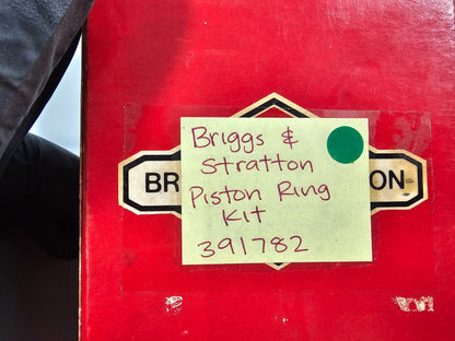NEW OEM 391782 Briggs & Stratton Piston Ring Set 0810
