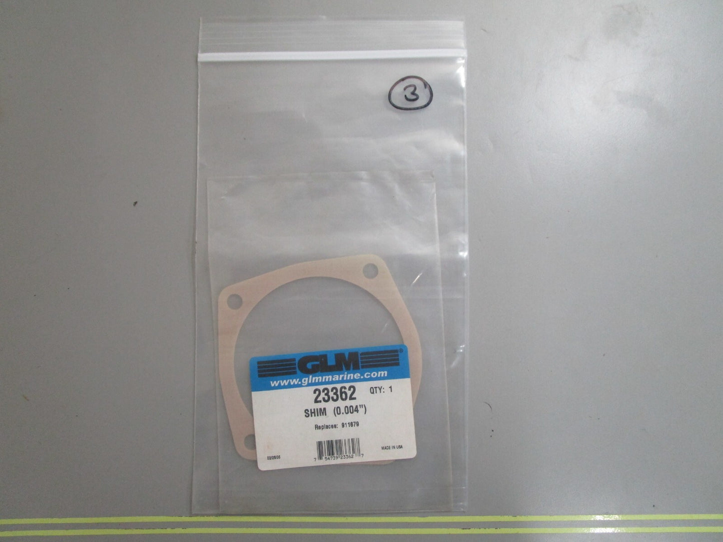 *NEW* 0810 GLM Shim (0.004") 23362 Replaces: 911679