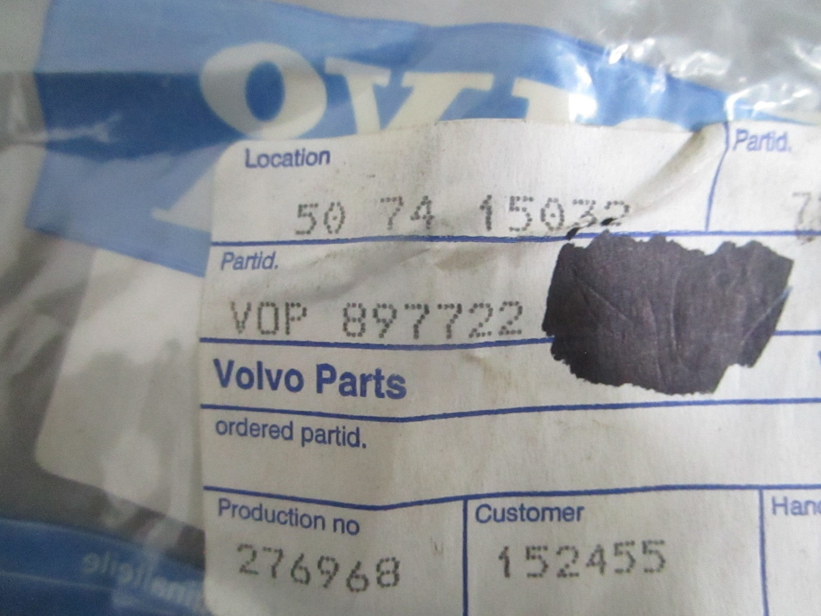 NEW OEM 897722 Volvo Penta Thrust Sleeve 0820