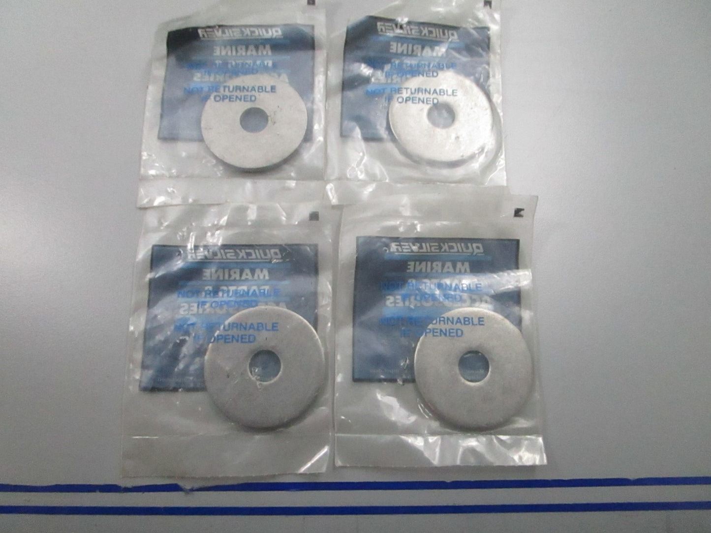 *NEW OEM* (LOT OF 4) 0810 Mercury Quicksilver Washer 12-44163