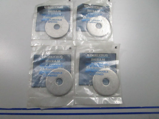 *NEW OEM* (LOT OF 4) 0810 Mercury Quicksilver Washer 12-44163