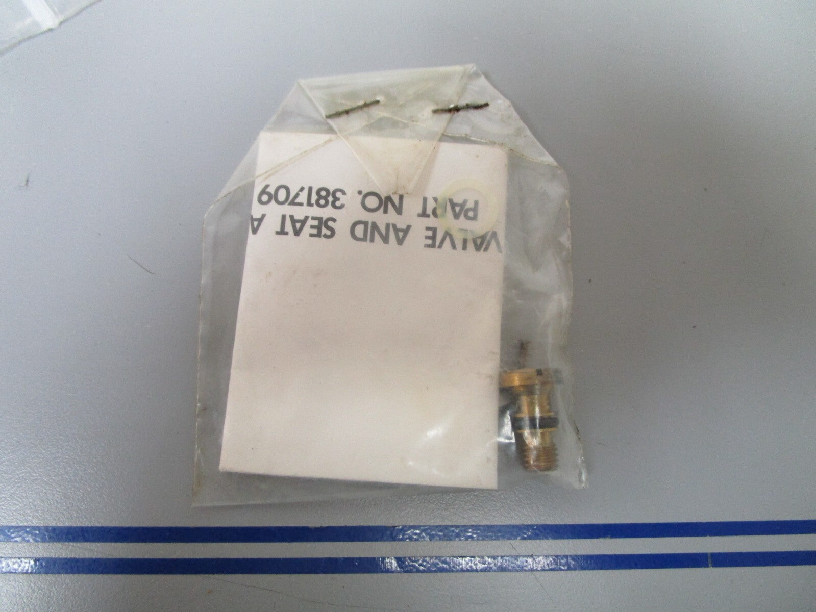 *NEW OEM* 0810 OMC Johnson Evinrude Valve & Seat 381709 0381709