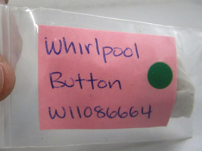Whirlpool NEW OEM Microwave Push Button W11086664 IBMS1455 WMH31017 NOS 0810