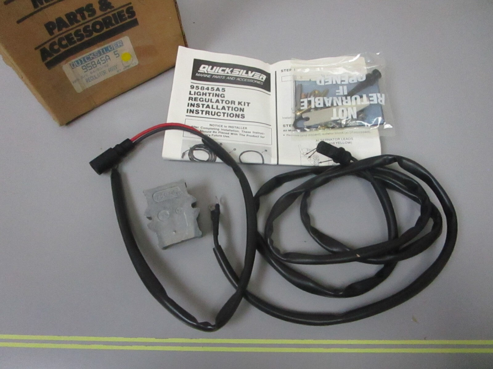 *NEW OEM* 0810 Mercury Quicksilver Regulator Assembly 95845A5