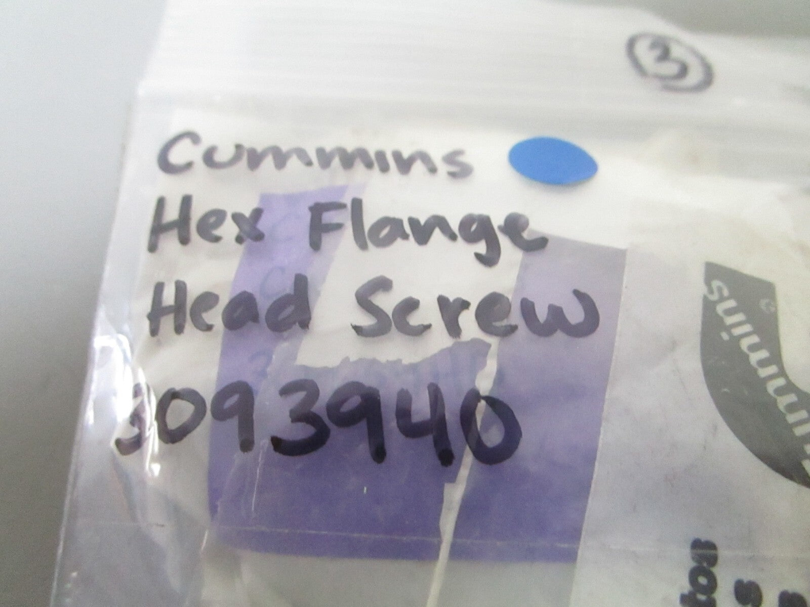 *NEW OEM* 0810 Cummins Hex Flange Head Screw 3093940