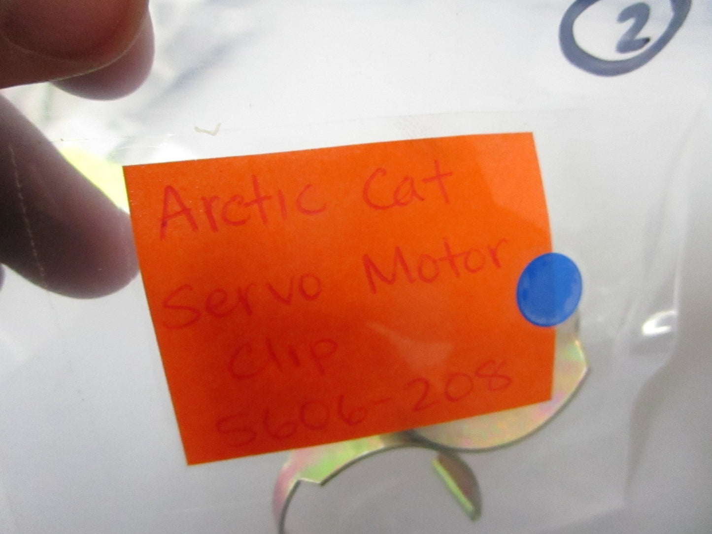 *NEW OEM* 0810 Arctic Cat Servo Motor Clip 5606-208