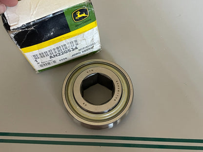 John Deere AN220534 NEW OEM Hexagonal Bore Ball Bearing NOS 0720