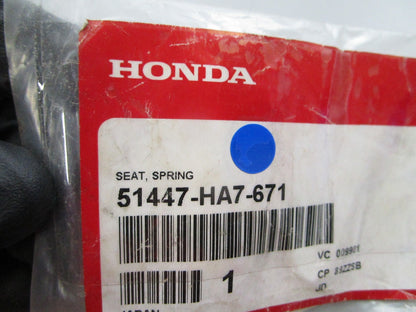 NEW OEM 51447-HA7-671 Honda Spring Seat 0810