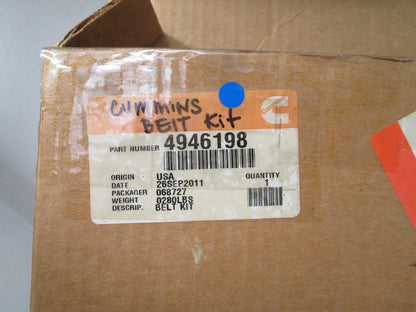 *NEW OEM* 0820 Cummins Belt Kit 4946198