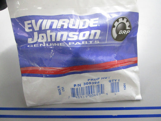 *NEW OEM* 0810 OMC Johnson Evinrude Prop Nut 305394 0305394