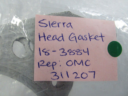 NEW 18-3884 Replaces: OMC 311207 Sierra Head Gasket 0810