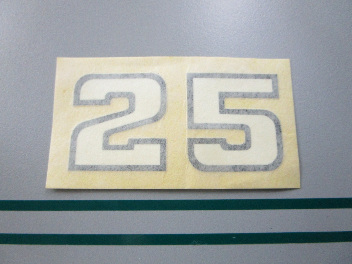 NEW OEM 37-82900M Mercury Quicksilver 25 HP Decal 0810