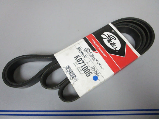 NEW K071005 Gates Micro-V 15/16" x 101 ⅛" Serpentine Belt 0720