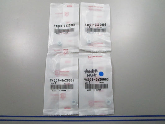 *NEW OEM* (LOT OF 4) 0810 Honda Nut 94001-062000S