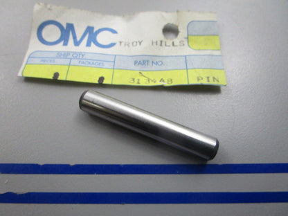 NEW OEM 313448 0313448 OMC Johnson Evinrude Pin 0810