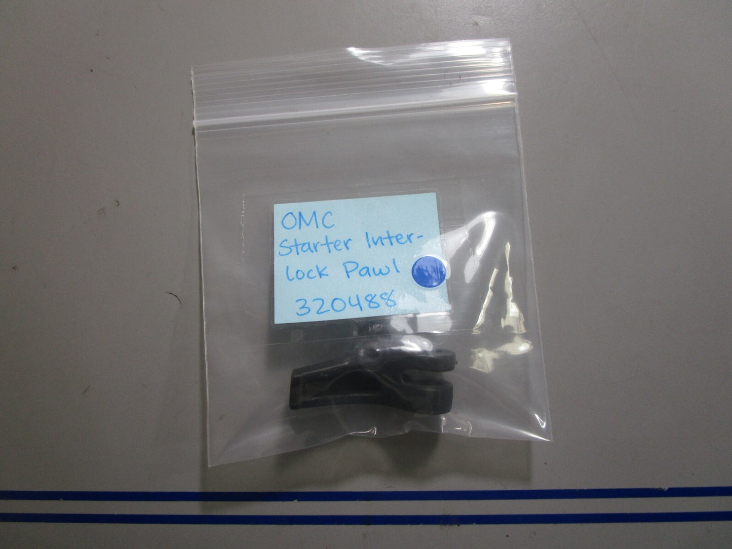 *NEW OEM* 0810 OMC Johnson Evinrude Starter Interlock Pawl 320488 0320488