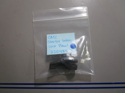 *NEW OEM* 0810 OMC Johnson Evinrude Starter Interlock Pawl 320488 0320488