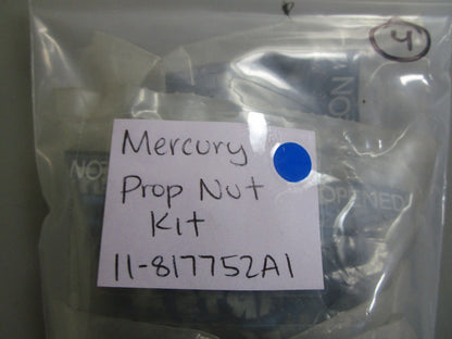 *NEW OEM* 0810 Mercury Quicksilver Prop Nut Kit 11-817752A1