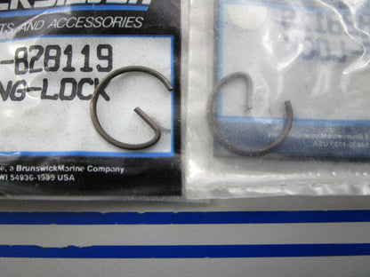 NEW OEM (LOT OF 2) 40-828119 Mercury Quicksilver Lock Ring 0810