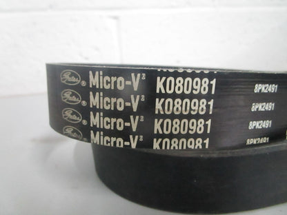 NEW K080981 Gates Micro-V Serpentine Belt 0820
