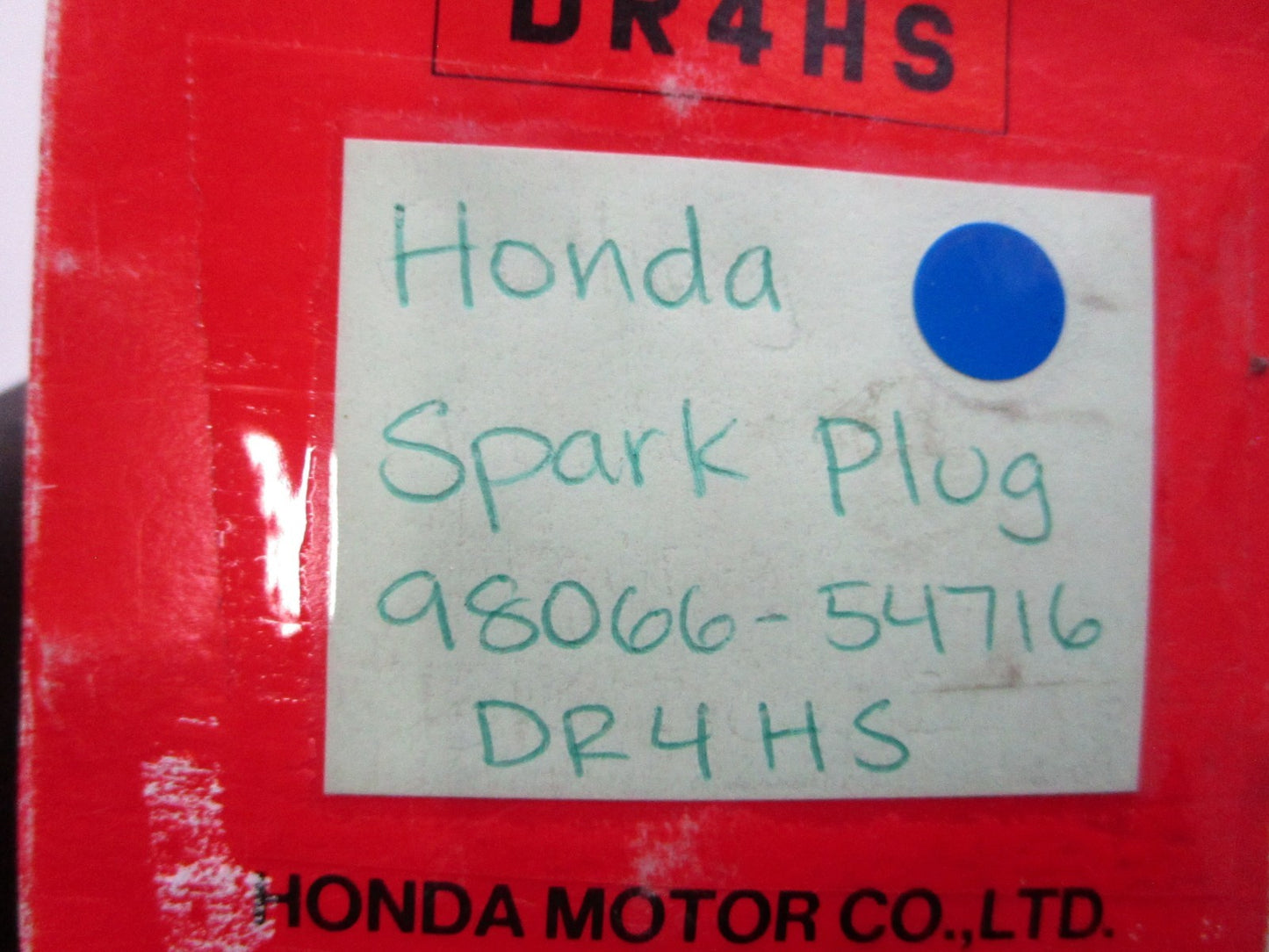 *NEW OEM* (LOT OF 10) 0810 Honda Spark Plug 98066-54716 DR4HS