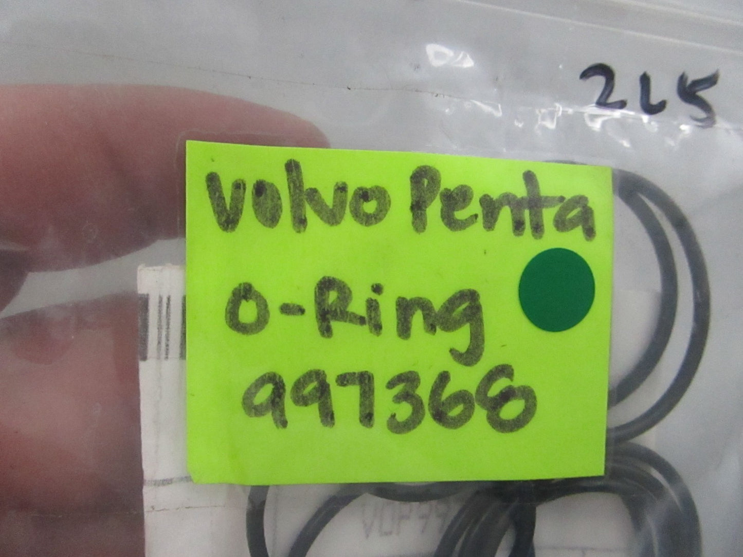 NEW OEM (LOT OF 5) 997368 Volvo Penta O-Ring 0810