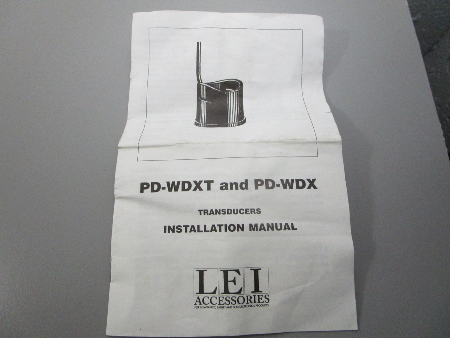 NEW OEM PF-WDX Lowrance Wide Angle Transducer 0810
