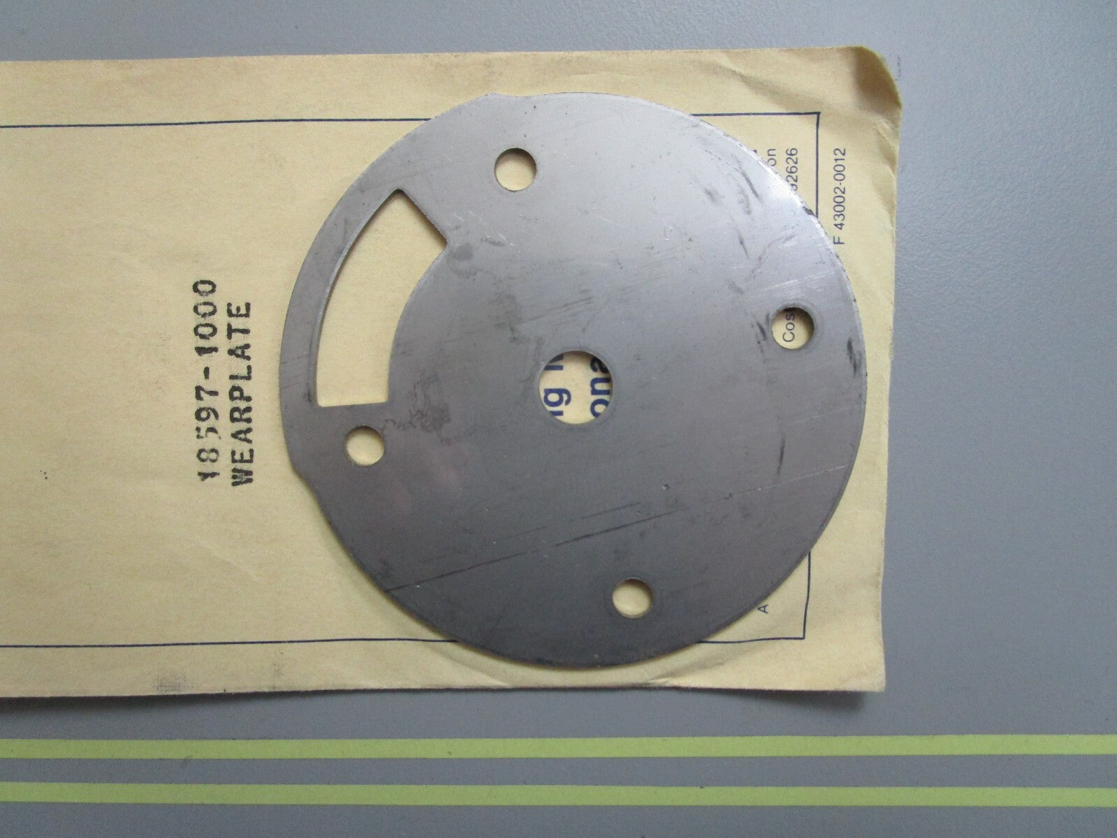 *NEW* 0810 Jabsco Wear Plate 18597-0000