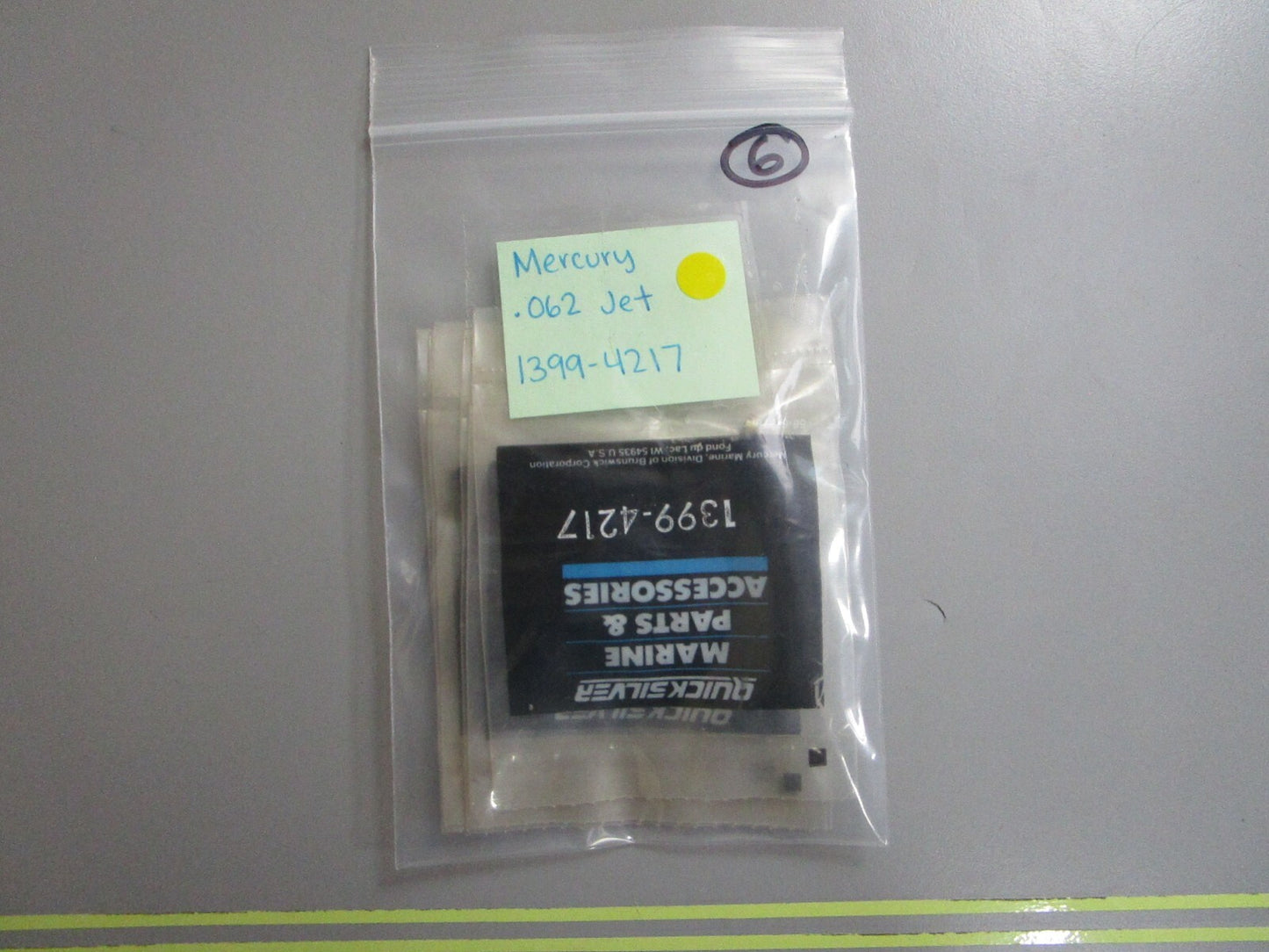 *NEW OEM* 0810 Mercury Quicksilver .062 Jet 1399-4217