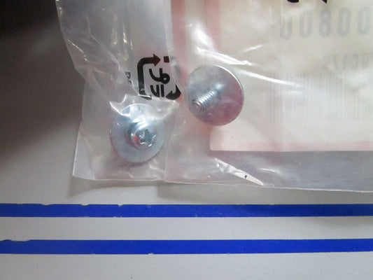 NEW OEM (LOT OF 2) 93894-0400800 Honda Washer Screw 0810